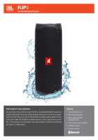 JBL Flip 5 Specification 